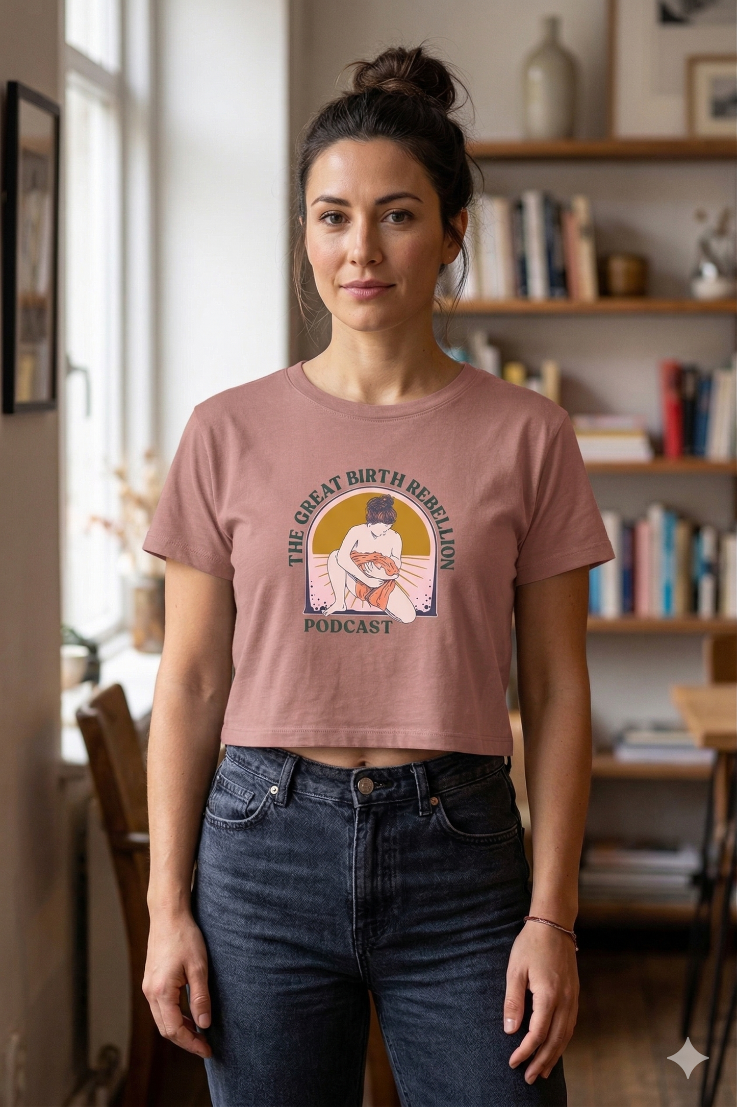 Women's Crop Tee TGBR