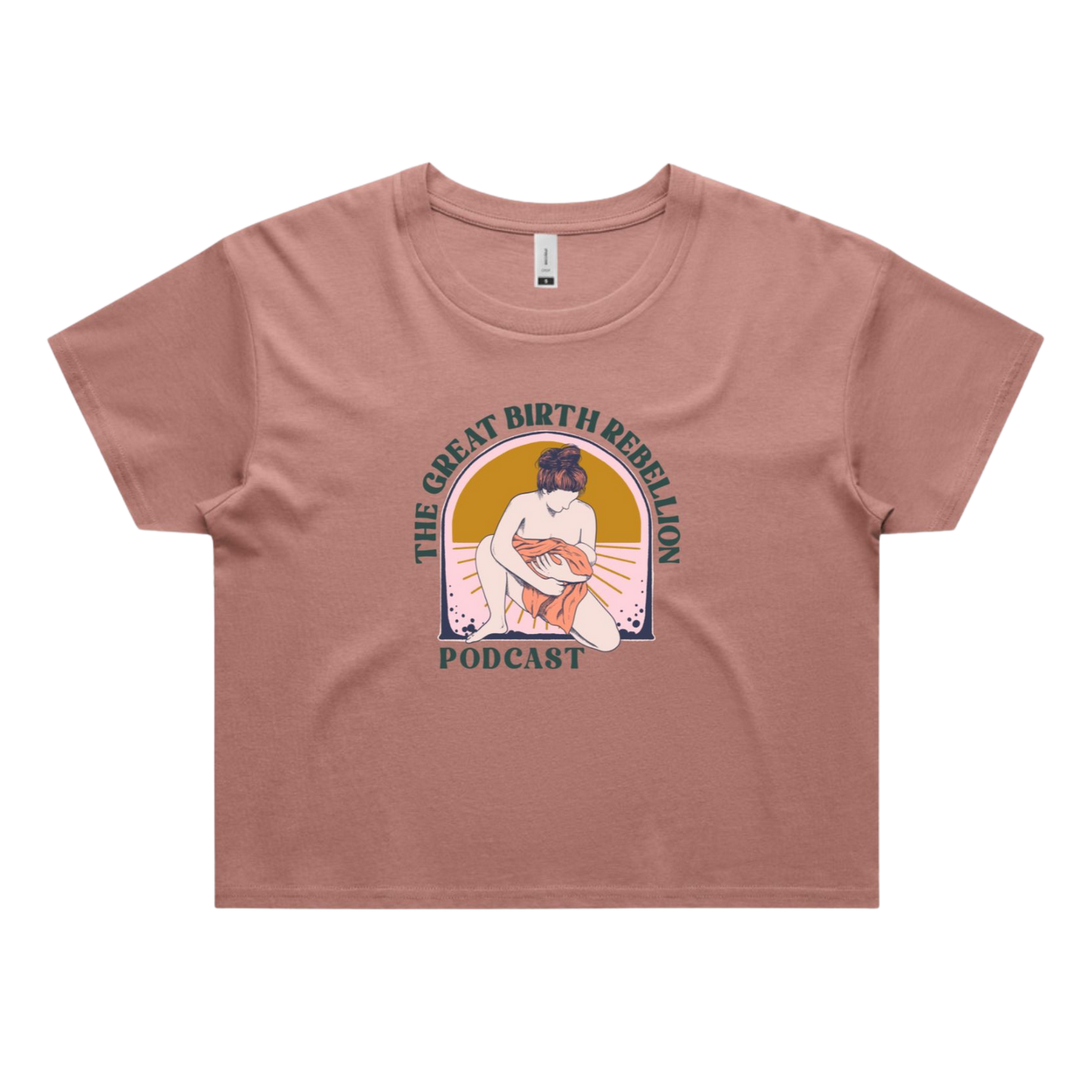 Women's Crop Tee TGBR