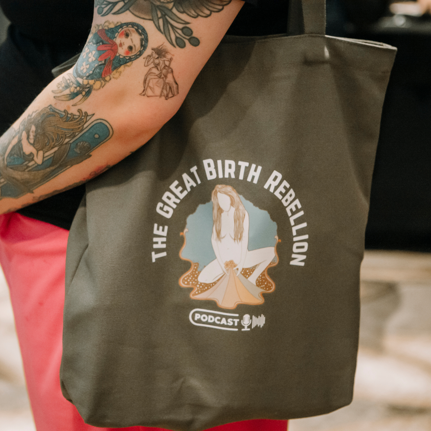 The Great Birth Rebellion Canvas Tote